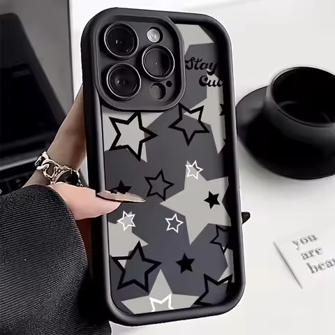 Star Funda For Samsung Galaxy S24 Ultra Case S23 S22 Plus S20 S21 FE Cases A54 A55 A53 A52 A34 A33 A35 A32 A51 A15 A14 A13 A12