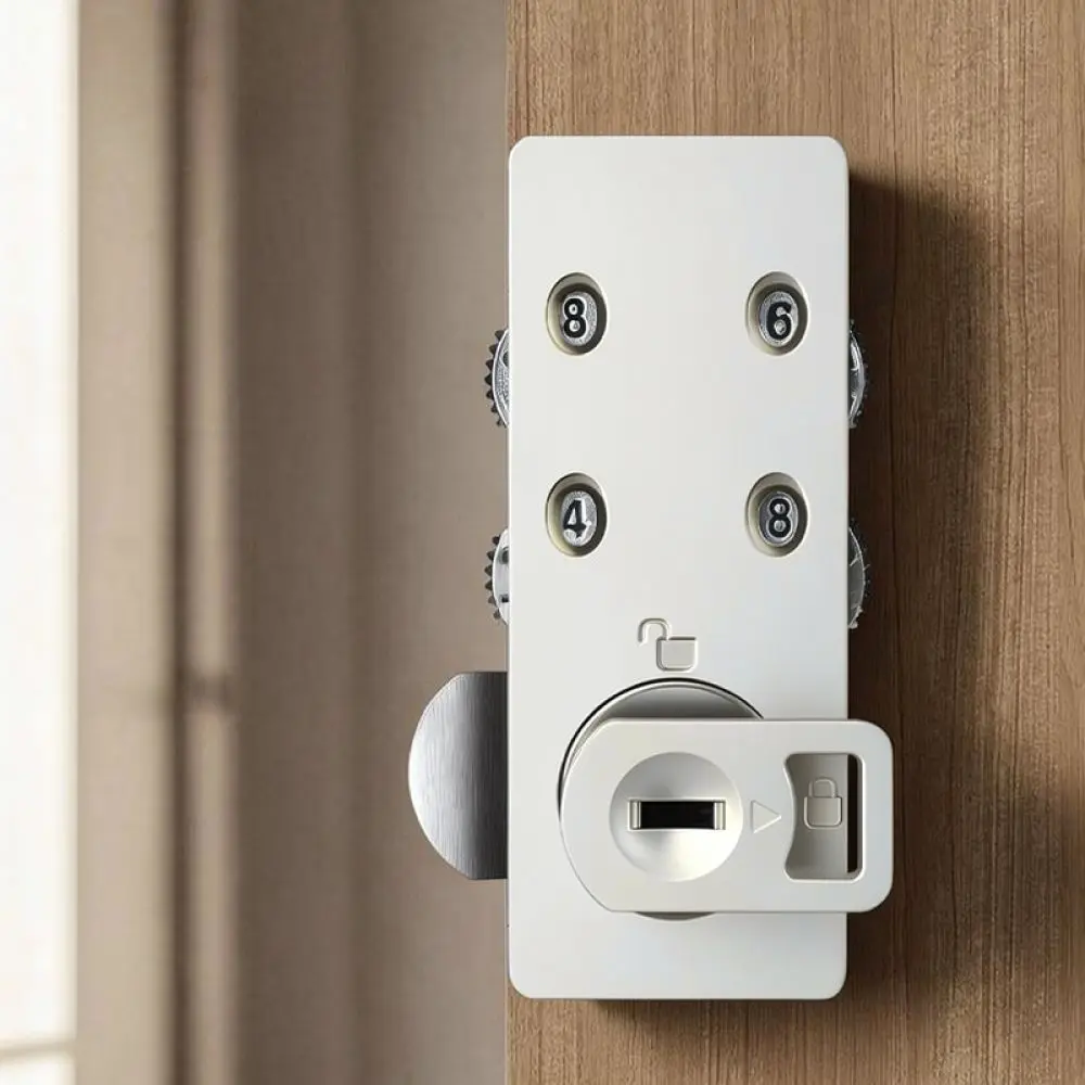 Modern Style Zinc Alloy Digital Password Lock For Cabinet Office Furniture Security Keyless Drawer Door Hardware Lock