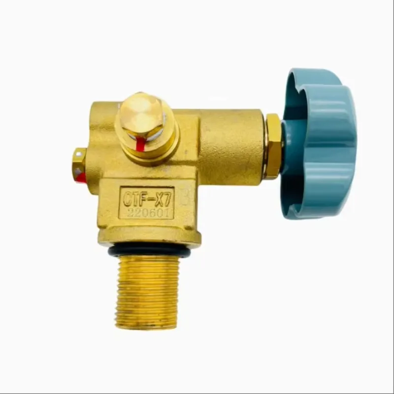 Hot Sales Brass Made CTF-X7 CNG Gas Vehicle Cylinder Valve for CNG Fuel Systems