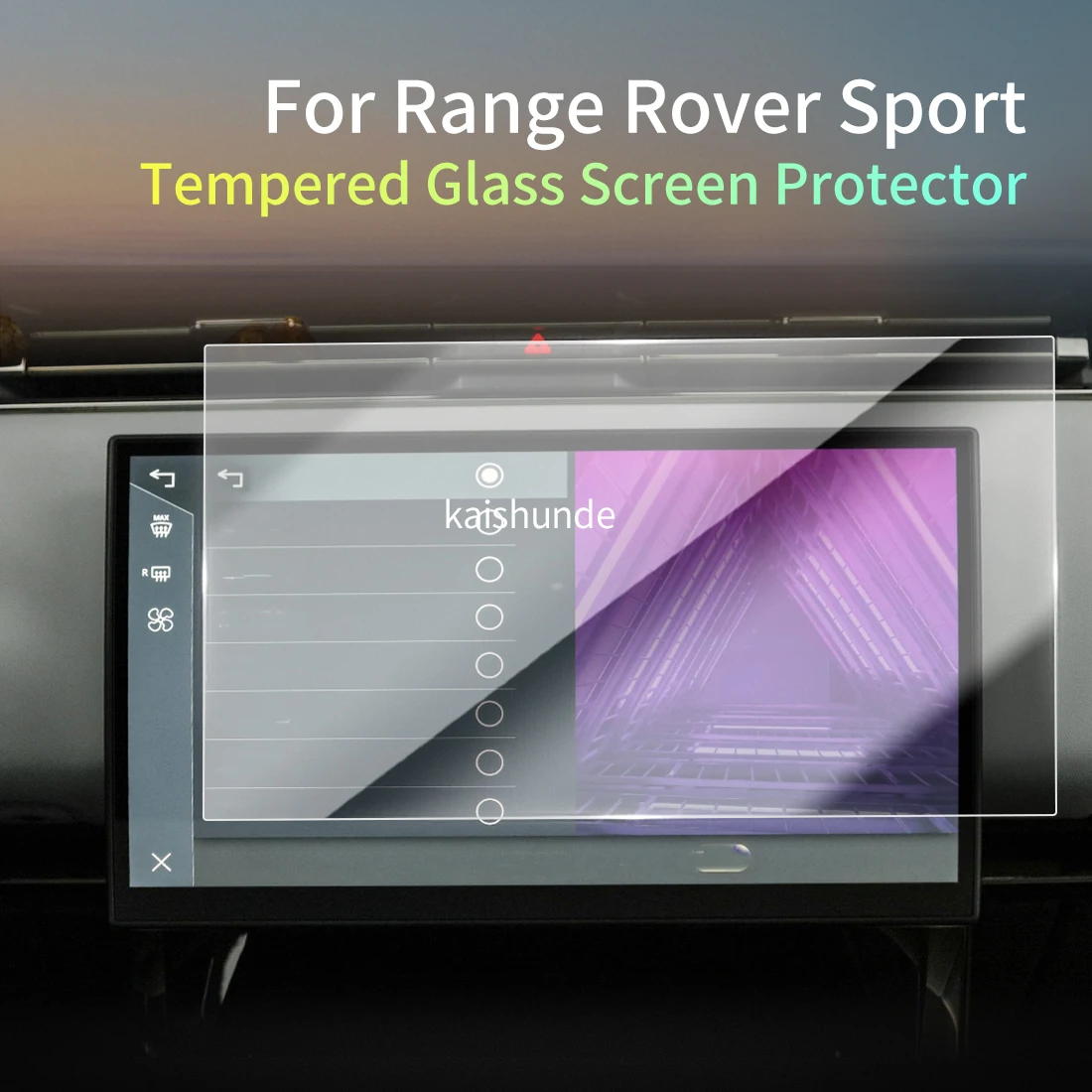 

Автомобильные наклейки, защита для 24 Land Rover Range Rover Sport, защитная пленка из закаленного стекла, дисплей, навигация, автомобиль