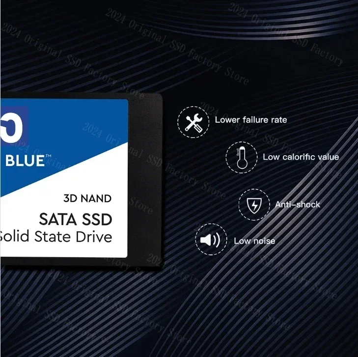 Disco Duro interno de estado sólido para ordenador portátil, SSD portátil 870 SA510, 4TB, 1TB, 2TB, SATA 3, 2,5 pulgadas, PS5, PC, MLC