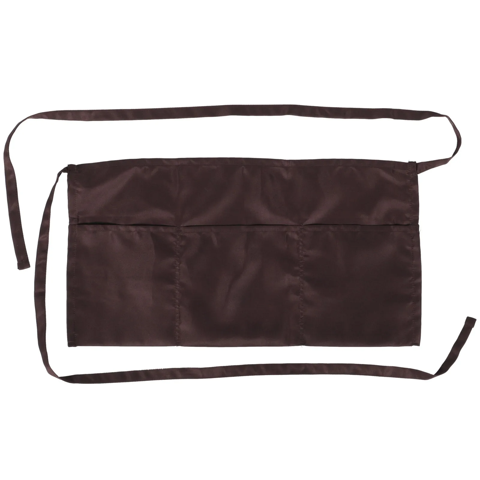 

Unisex Chef Half Waist Apron Short Kitchen Apron with Adjustable Strap and Pockets for Servers Waitress Aprons for Servers