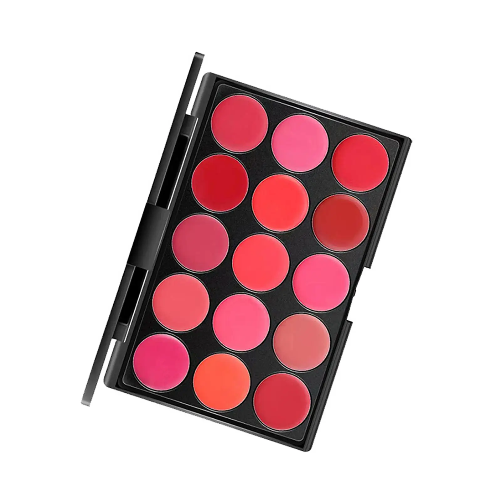 15 Kleuren Lippenstift Palet Draagbare Make-Up Palet Vrouwen Meisje Cadeau Voor Make-Up Artiesten Beginners Vrouwen Salon Kunstenaar Meisjes