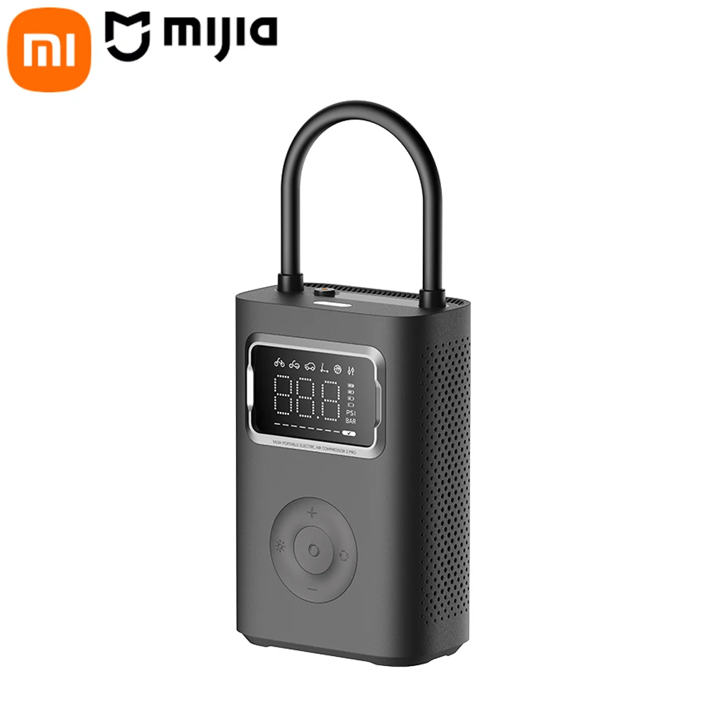 Xiaomi MIJIA Air Pump 2/2D/2Pro Portable Electric Air Compressor Inflatable Treasure 150psi High Pressure Motorcycle Car Soccer