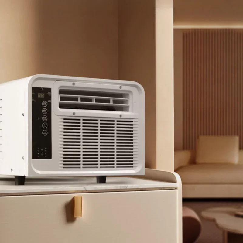 110 فولت/220 فولت Aire Acondicionado Portátil المتكاملة الباردة والدافئة ثنائي الوضع ناموسية مكيف الهواء غرفة صغيرة مبرد الهواء