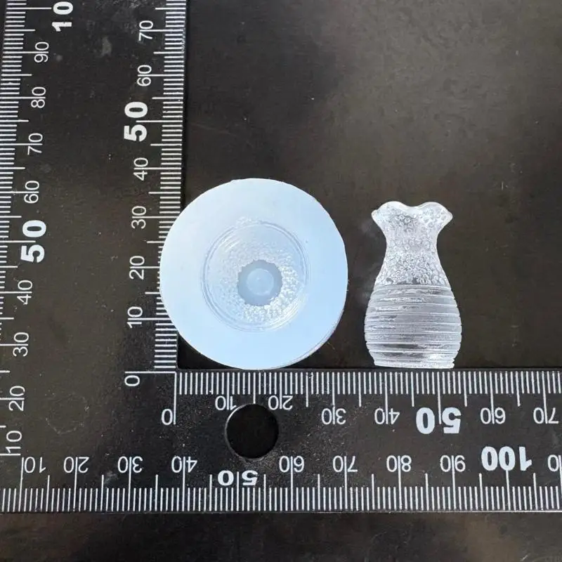  Miniature Vase Silicone Mold Small Ornament Molds Suitable for Crafting Beautiful Decorations and Unique Jewelry Items