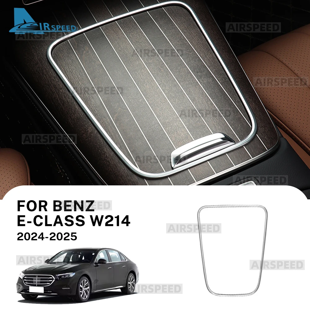 

Для Mercedes Benz E GLC Class W214 X254 2023 2024 2025 ящик для хранения центрального управления защитная рамка аксессуары для интерьера