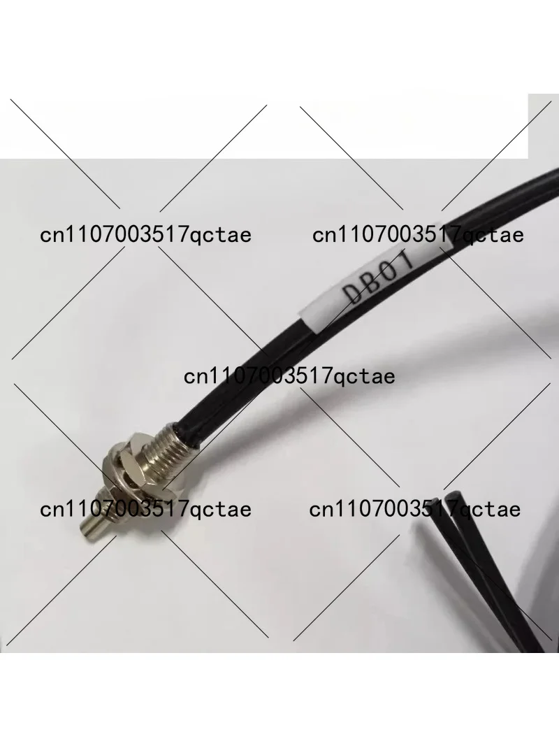 3-Pack M6 Stainless Steel Fiber Optic Induction Cable Photoelectric Sensor for Inkjet Printer