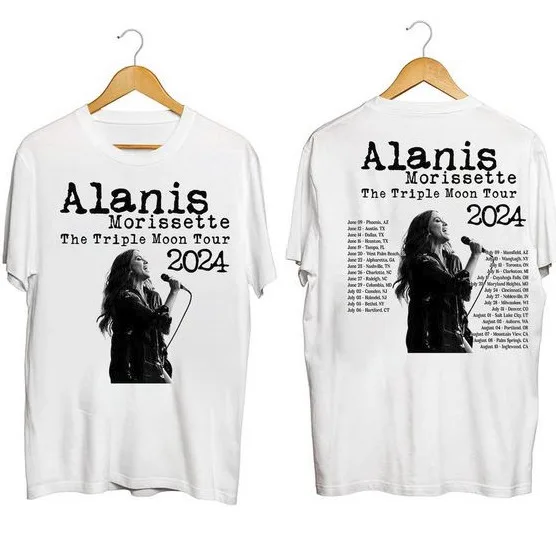 Alanis Morissette The Triple Moon Tour 2024 Shirt, Alanis Morissette 2024 Concer