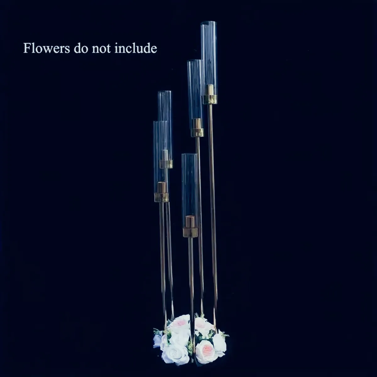 

8 шт.) Золотая ваза для домашнего декора, серебряная металлическая ваза, ваза для цветов, украшение свадебного стола