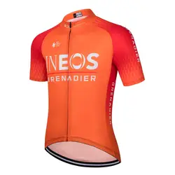 2025 INEOS Cycling Jersey Men MTB Bicycle Top Outdoor Bike Cycling Clothing Summer Short Sleeve Shirt Maillot Ciclismo Quick Dry