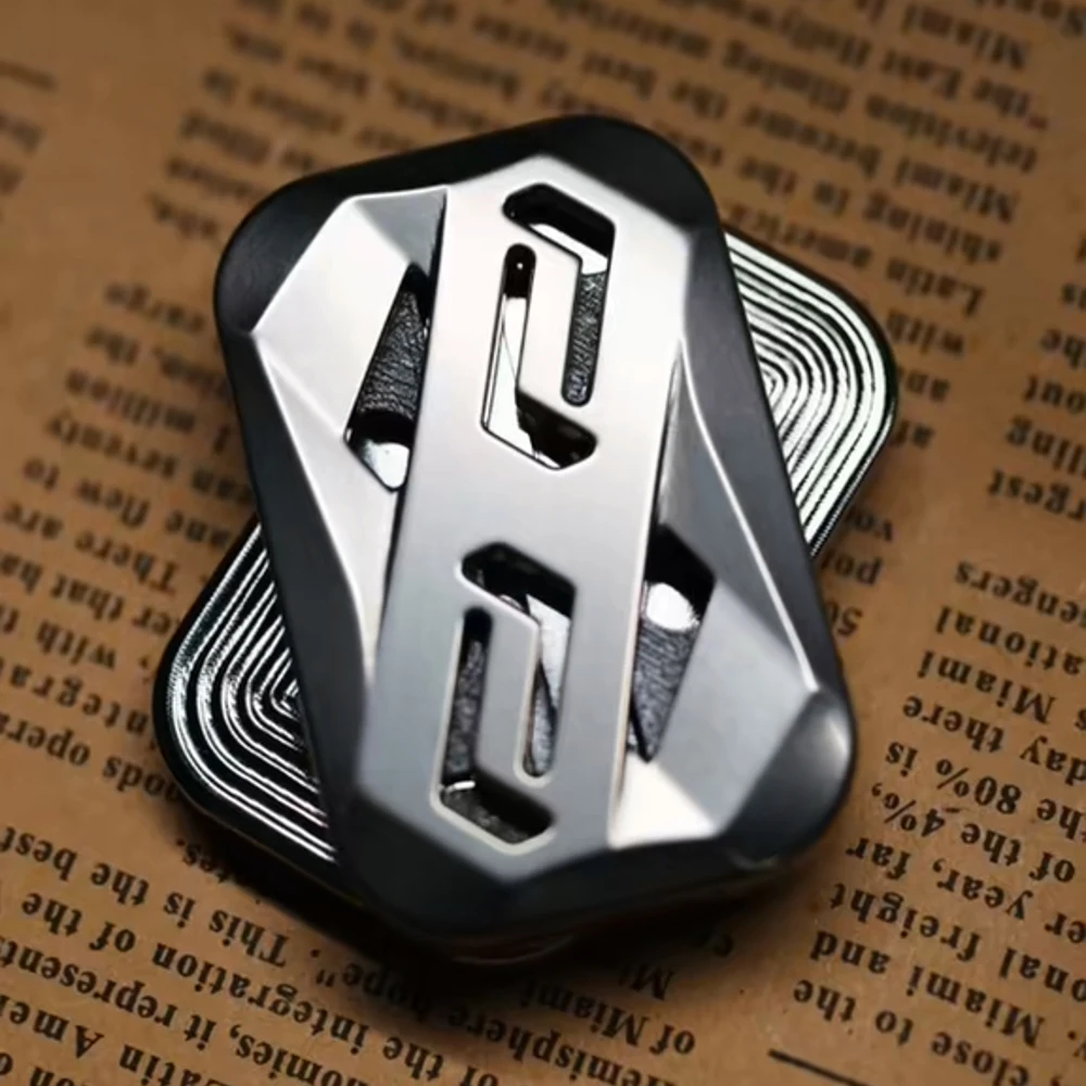 DR EDC Polar Front Slider Unlimited Pushing Slider Titanium Stress Relief Toy Anxiety Relief Gadgets EDC Pocket Toy