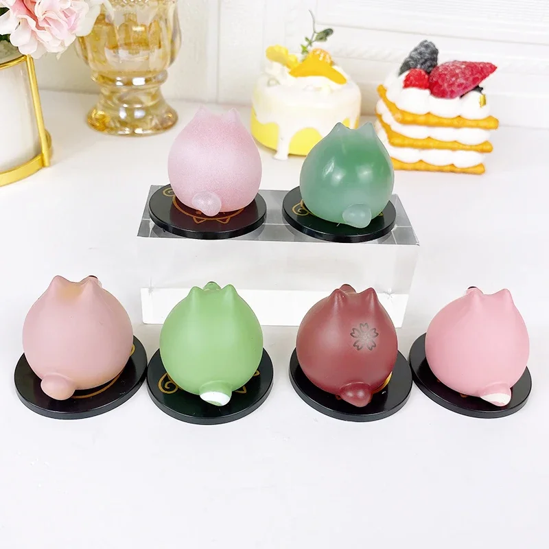 STASTO japonia Gashapon kapsuła zabawka figurka śliczna Shiba Inu Dim Sum pies figurka miniaturowy Model lalka Decor prezent