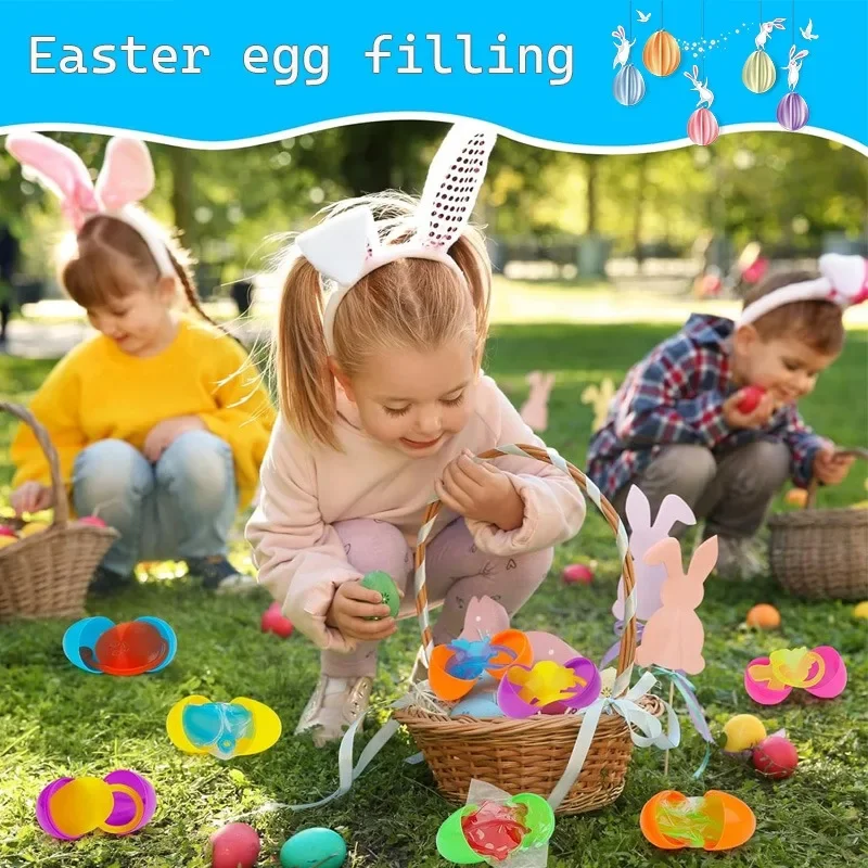 柔らかいTPR素材の粘着性のある手を持つウサギ型のおもちゃ、子供向け、丈夫で伸縮性のある壁登り小型おもちゃ、イースターバスケットやパーティーに最適