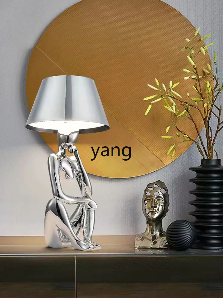 Yjq Charging Touch Table Lamp Personality Creative Study Bedroom Decoration Small Night Lamp Birthday Gift