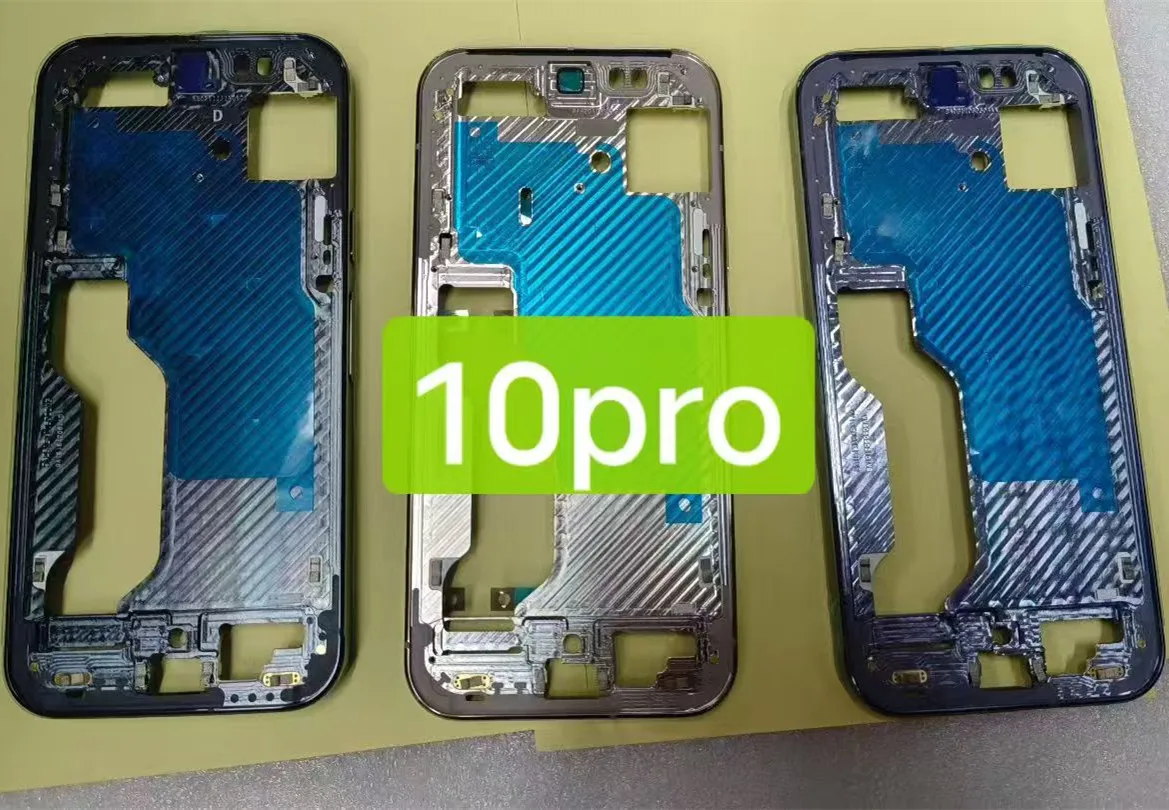 10Pro Middle Frame For Google Pixel 10 Pro Housing Board LCD Faceplate Bezel Replace Repair Phone Spare Parts GEHN3 G4QUR GN4F5
