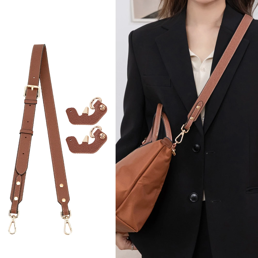 

3Pcs/Set Bag Strap For Longchamp Tote Bag Free Punching Modification Transformation Accessories Mini Bag Shoulder Strap