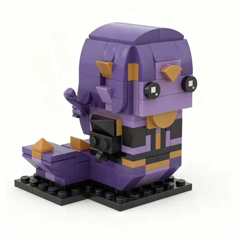 

187pcs MOC Vexoria Sun Eater Tail Brickheadz Model Building Blocks Construction Toy Christmas Gifts DIY Creative Idea Education