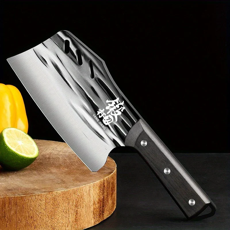 

6.3”Chinese Chopper Slice Knife, Meat Cleaver, Chefs Knife for Meat Vegetable Handle Kitchen Chopping Knife Gift Box