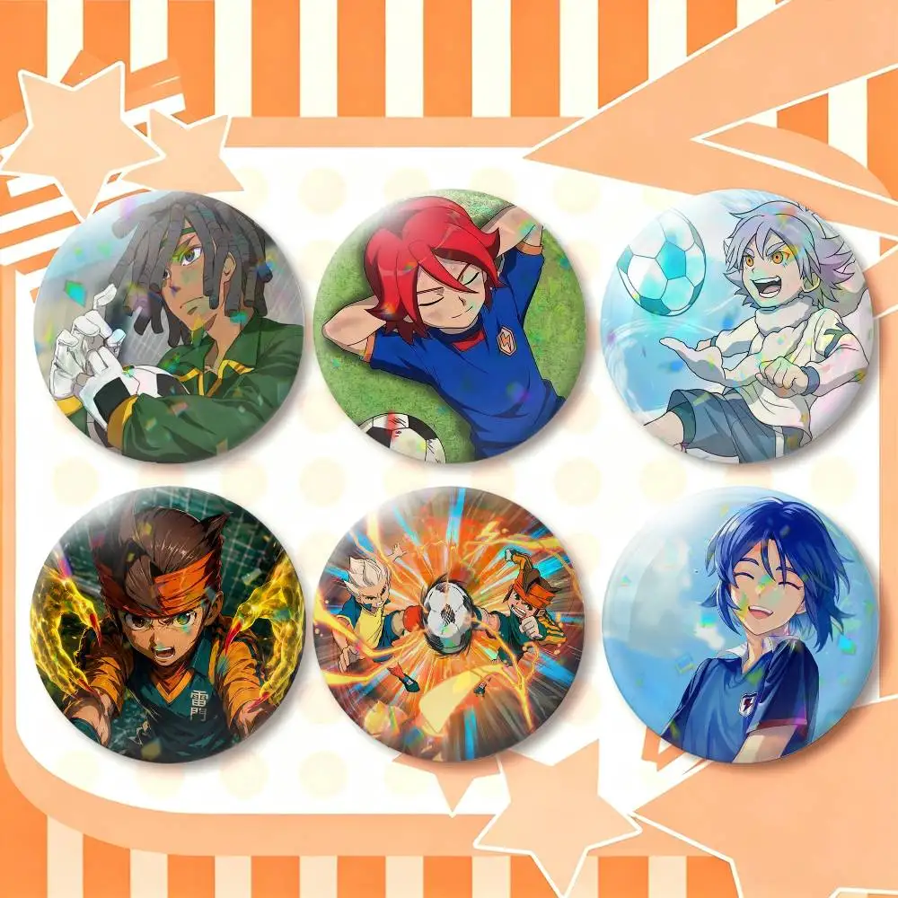 Cool guys-s Football-l InazumaS Eleven  25 32 44 58 75mm Badges Personalized Round Brooches Pins Accessory Gift