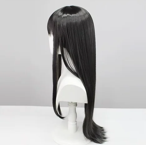 Synthetic Hair Puella Magi Madoka Magica Akemi Homura Cosplay Wig Long Grey Wigs Fashion Heat Resistant Wig