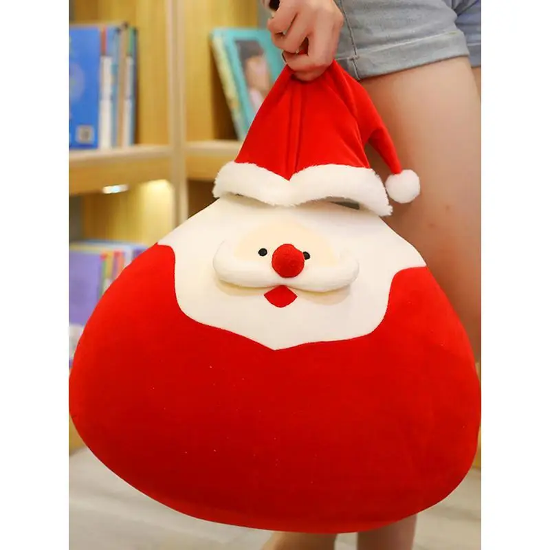 

Santa Claus Elk Plush Doll Winter Warm Hand Pillow Cushion Pillow Christmas Gift for Girlfriend