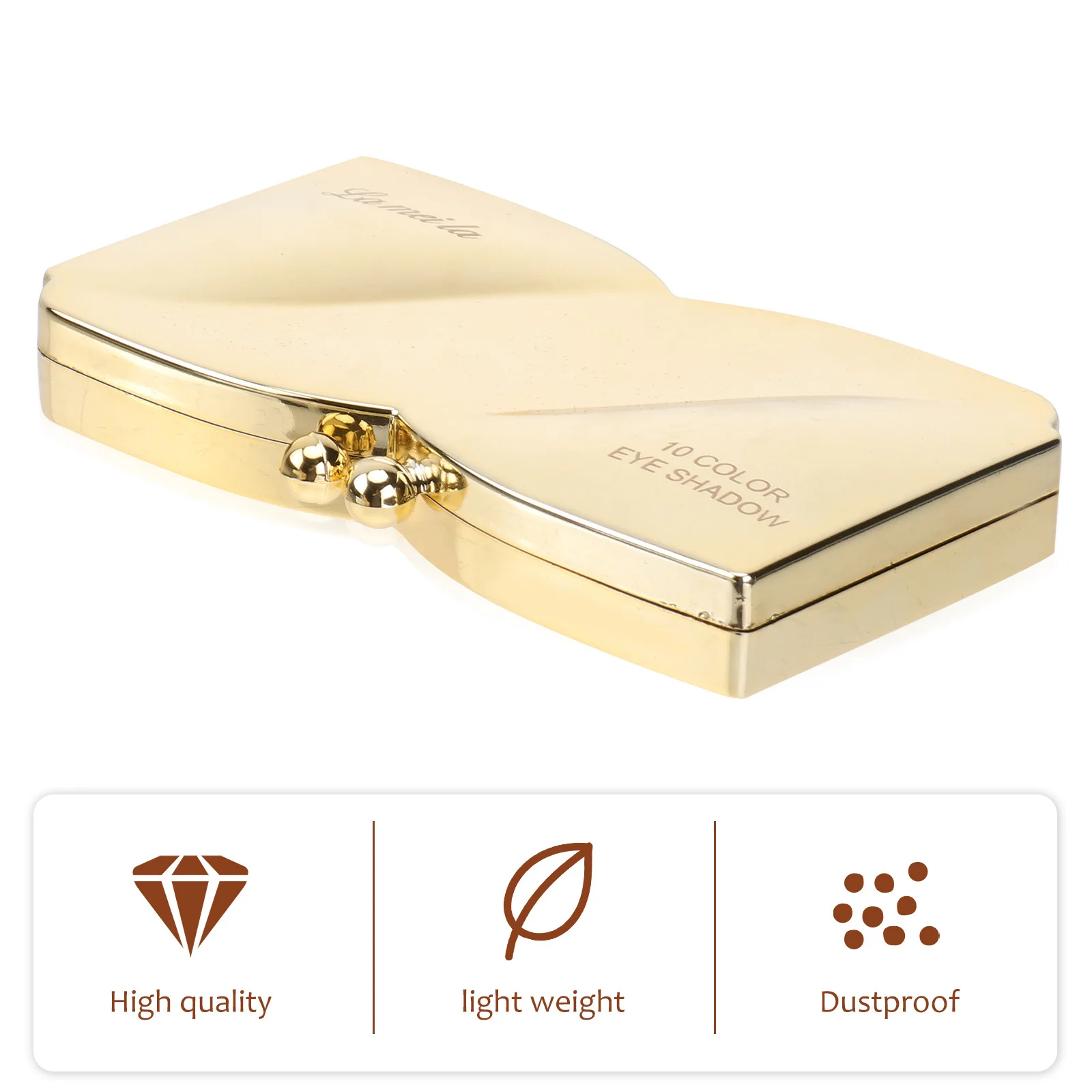 1 قطعة لوحة ظلال العيون الماسية 10 ألوان لامعة ظلال العيون مسحوق للنساء الفتيات المبتدئين ماكياج العين المهنية #6