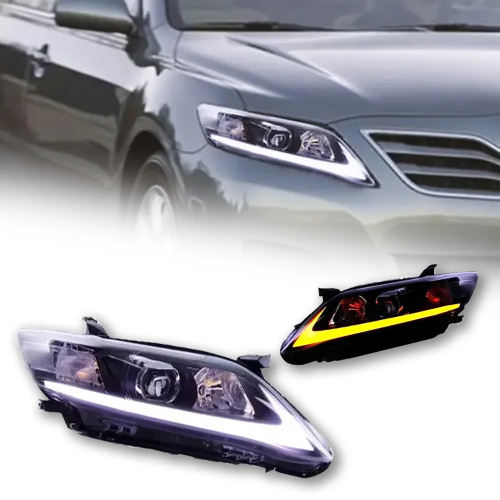 

Car Lights For US Toyota Camry 2009-2011 LED Car Lamps Daytime Running Lights Dynamic Turn Signals Car Accessories