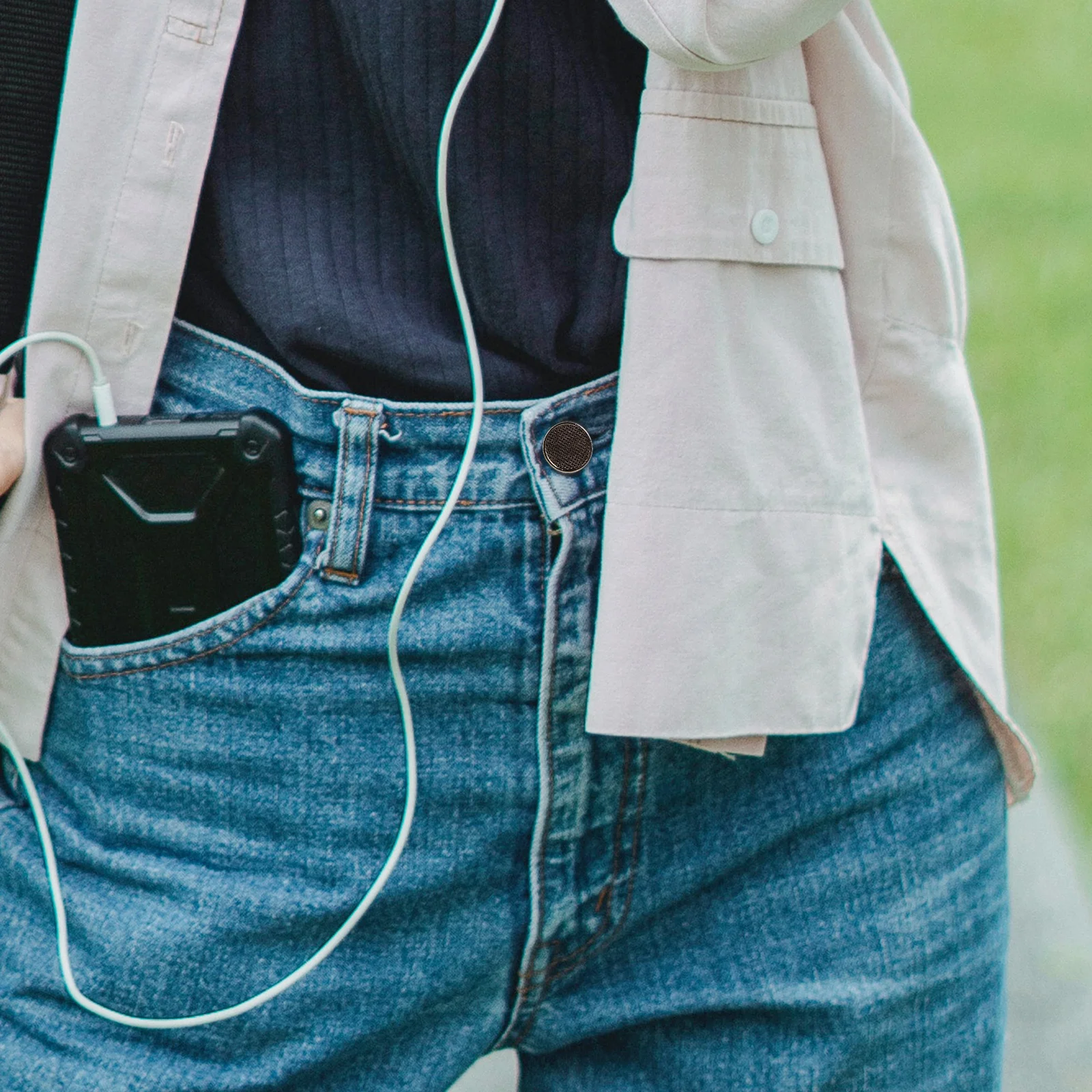 

6Pcs Pants Waist Buckle Nail-Free Buttons Non-Slip Adjustable Jeans Buckles DIY Clothing Tool Nail-Free Buttons