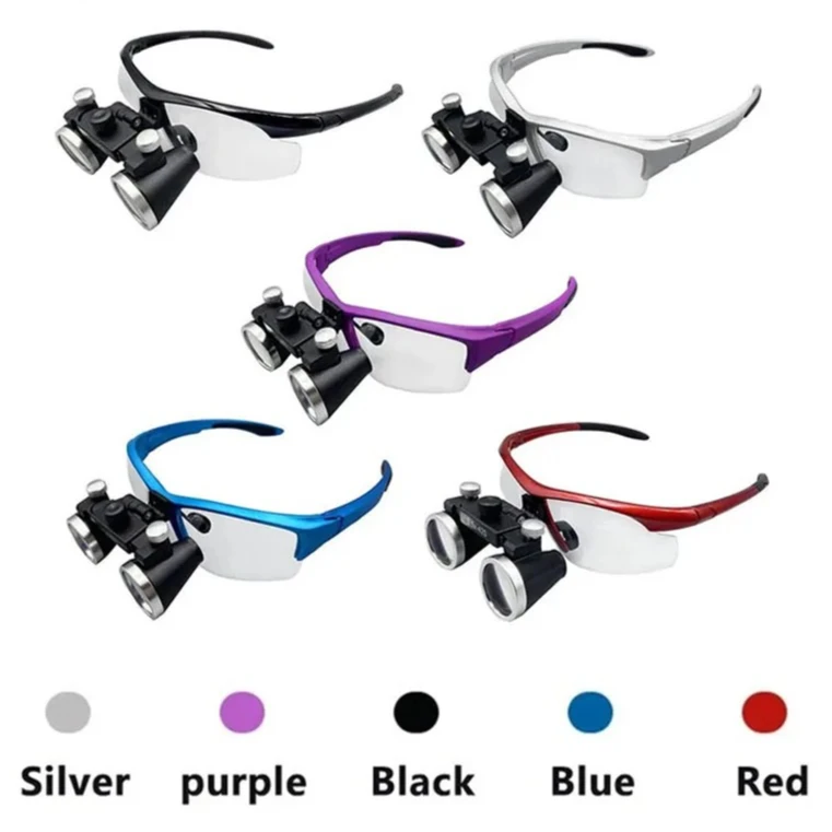 

Premium Lab Binoculars Magnifier 2.5X/3.5X Magnification Ultra-lightweight Lab Loupes Optical Glass for Surgery Odontologia