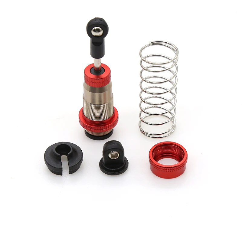 2pcs Metal Shock Absorber Damper Oil Filled Shocks for WLtoys 144001 1/14 Four-Wheel Drive RC Drift Racing Car Parts