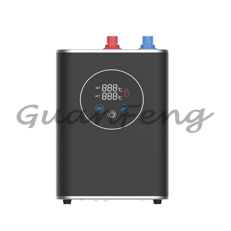High-End Electric Undersink Water Boiler Hot and Cold Steel Kettle with Touch Panel