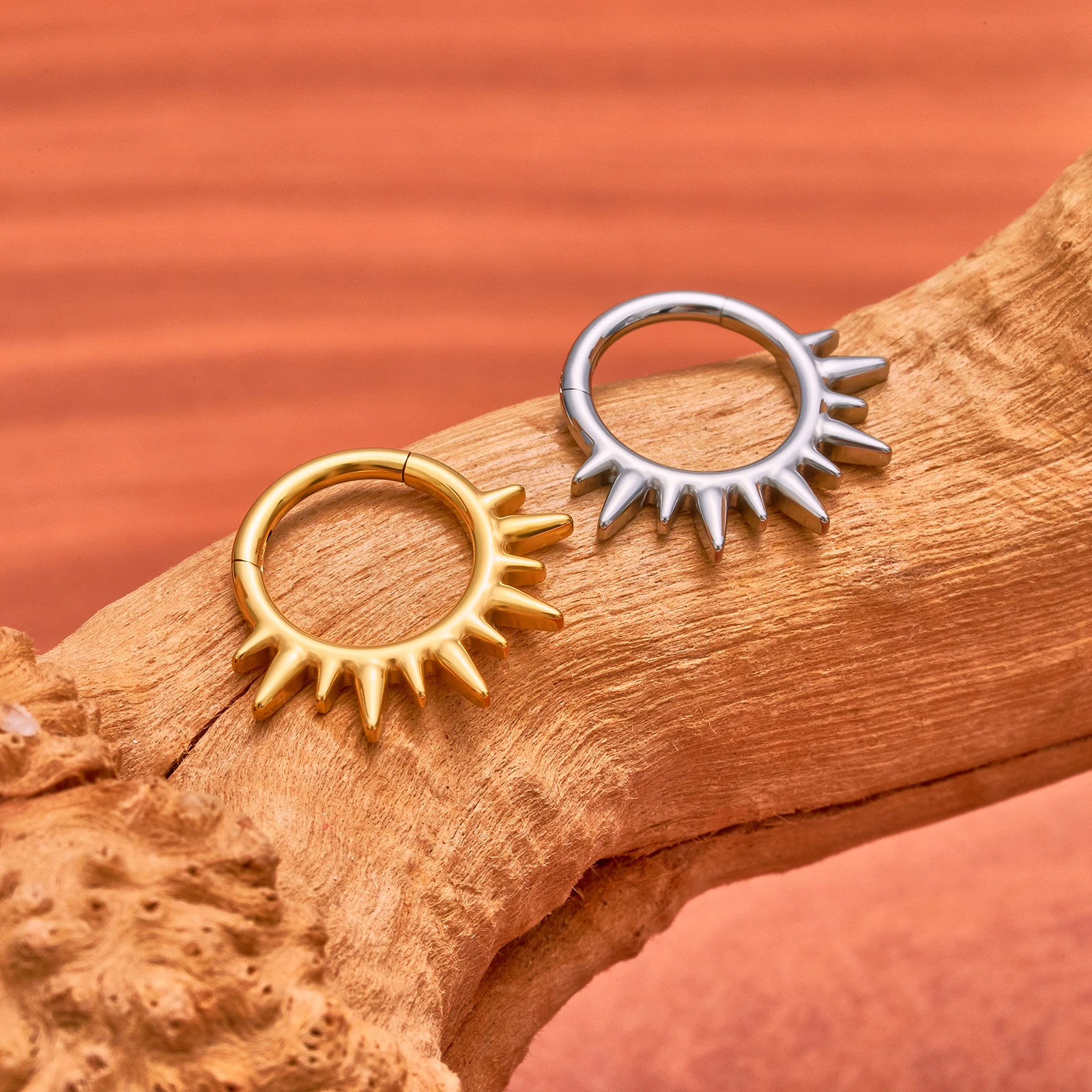 Anillo de septum de titanio AS - Zoor Body Jewelry reseña y precio