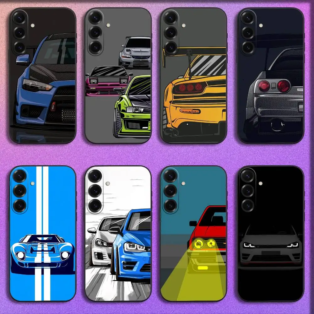 

Cool G-Golf Car Phone Case For Samsung S25,S24,S21,S22,S23,S30,Ultra,S20,Plus,Fe,Lite,5G Black Cover