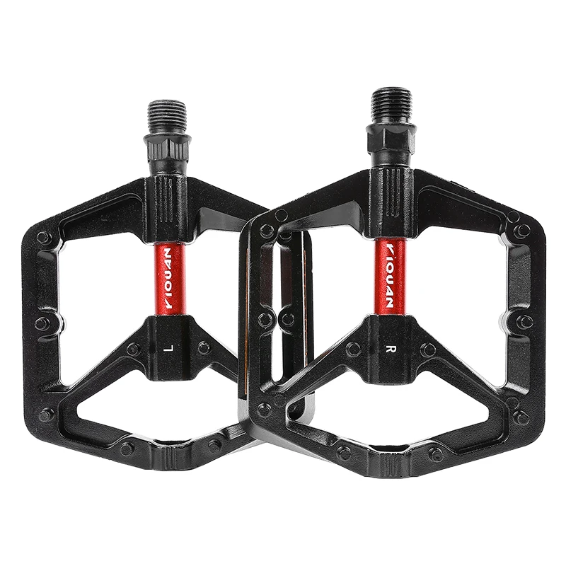 AliExpress Double DU Bicycle Pedals Lightweight Bearing Anti-slip Large Platform Road Bike MTB Bike Pedal