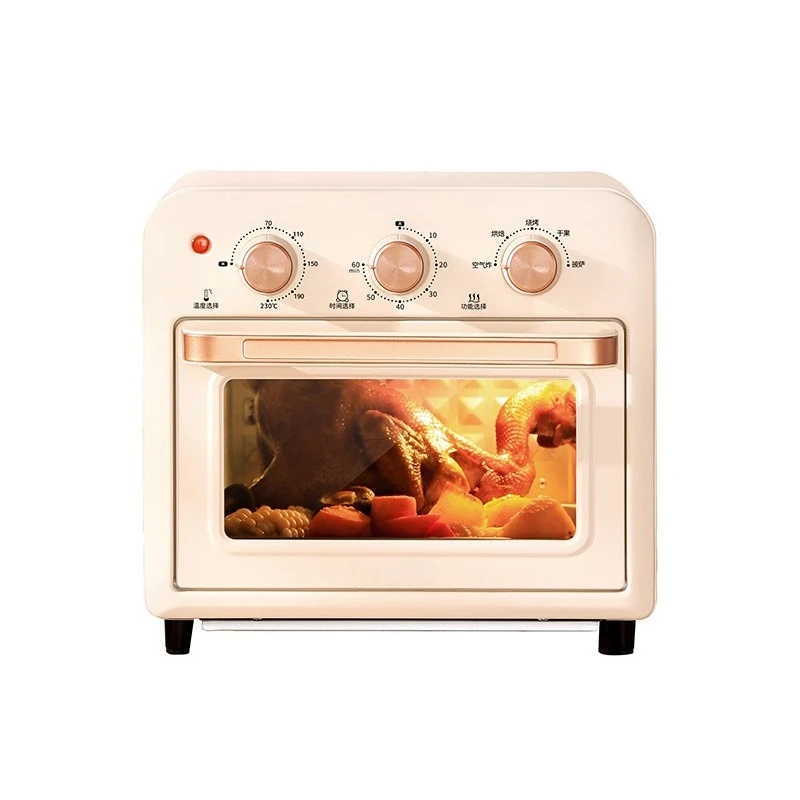 

13 lift air frying oven multi-functional small electric oven all-in-one machine household double-layer baking mini small oven