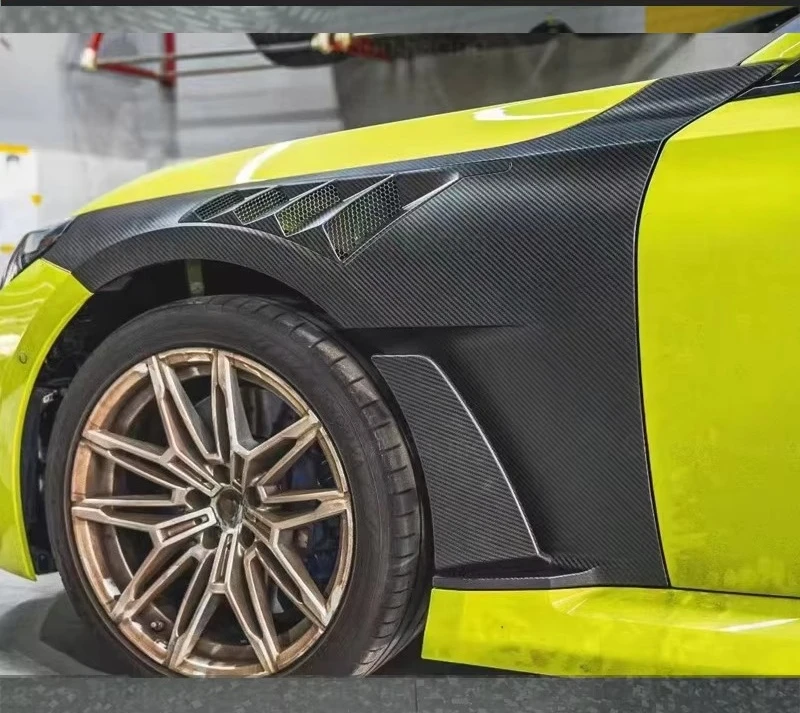 M2 G87 Coupe Front/Side Fender Body Kit Dry Carbon Fiber Polished Finish Easy Installation 2022-2023 Racing Car Styling 2