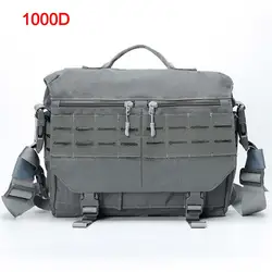 Laser Molle Laptop Bag Tactical Messenger Bags Computer Backpack Fanny Shouder Camping Outdoor Travel Bag Handbags For Men