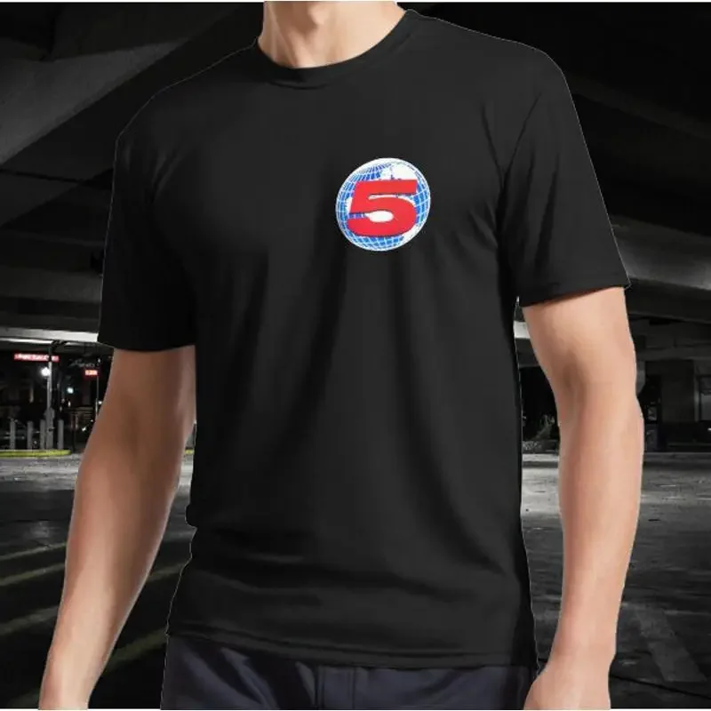 New Shirt Channel 5 Logo Active T Funny Usa Size S 5Xl