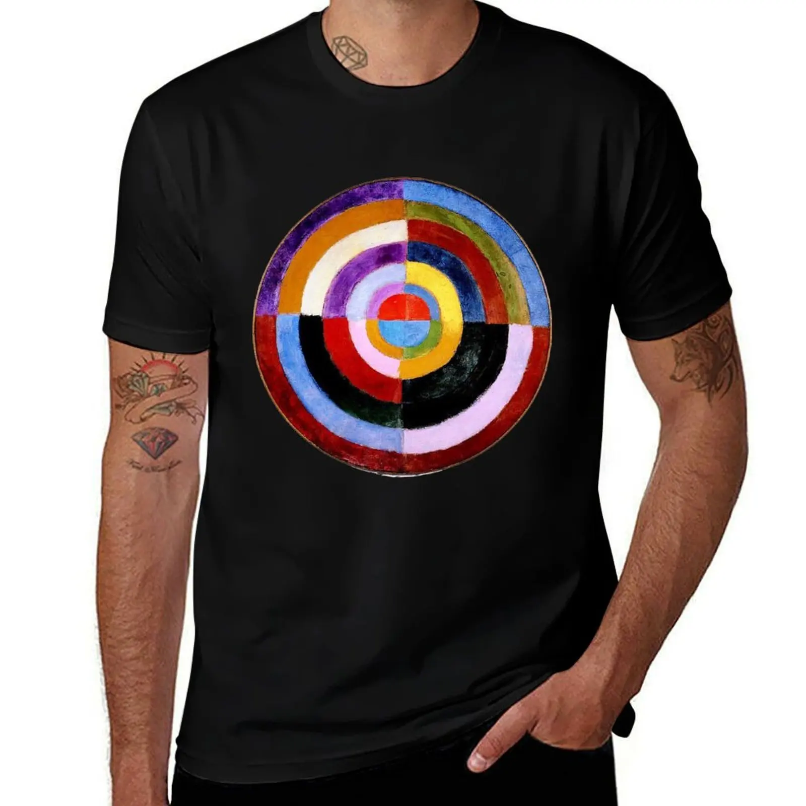 HD Le Premier Disque, by Robert Delaunay 1913 HIGH DEFINITION T-Shirt Trend Art Print T-Shirt