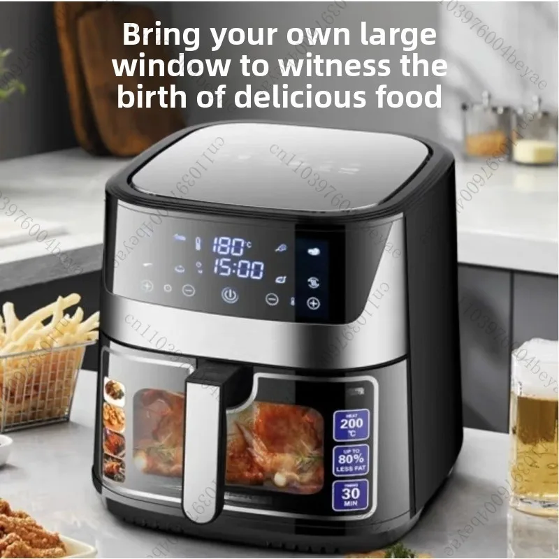 

Air fryer intelligent home multifunctional visual fully automatic new large capacity electric fryer oven integrated