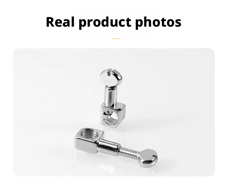 80003 Sewing Machine Needle Clamp Electroplated Zinc Alloy Hand Twist Screw Replacement Parts Perfect Fit For JUKI HZL-25Z & Sin