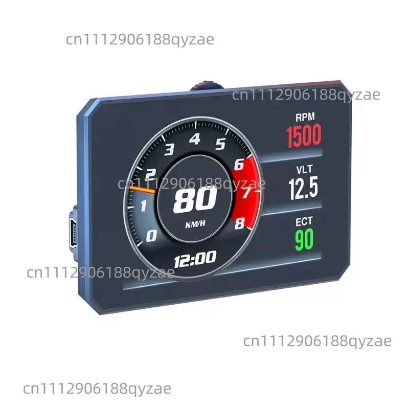 Car Driving Computer OBD Vehicle Multi-function Fuel Consumption Water Temperature Turbine Fault Code Detection Instrument