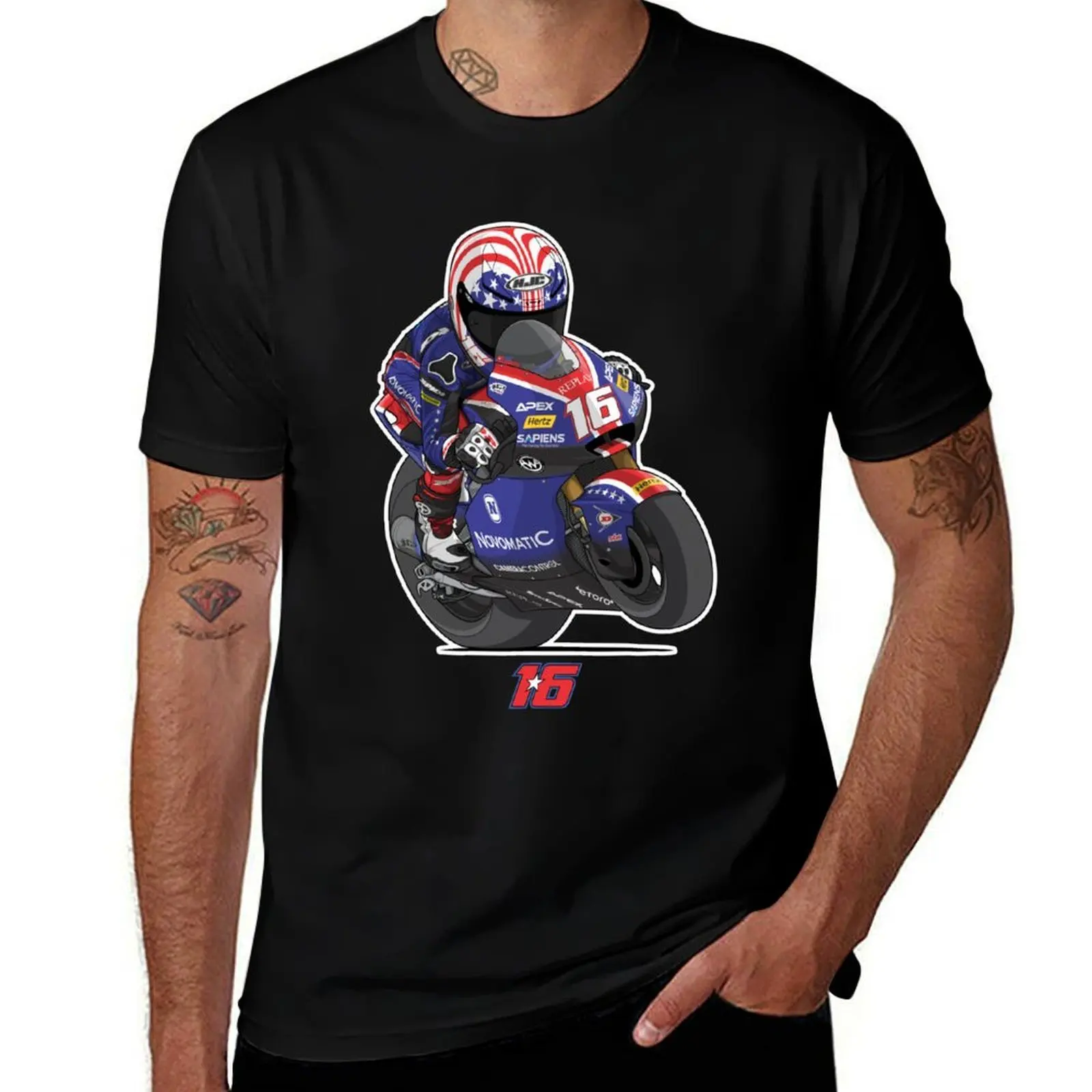 AMERICAN RACING TEAM - JOE ROBERTS T-Shirt Holiday Party Tee Shirt T-Shirt