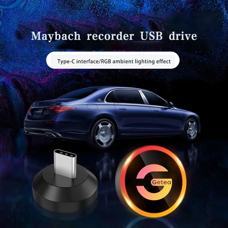 CoolFish USB Flash Drive 3.0 Recorder 128G256G512G1T Type-C Flash Memory Card Pen Drive For Maybach Dash Cam Drive