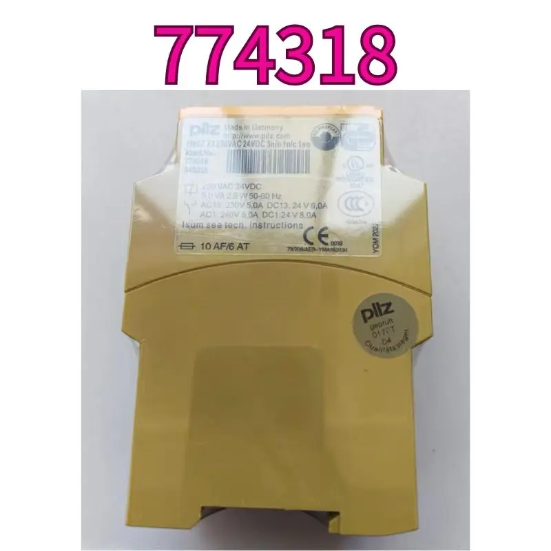 New safety relay X3 774318 comes with a one-year warranty and can be shipped quickly