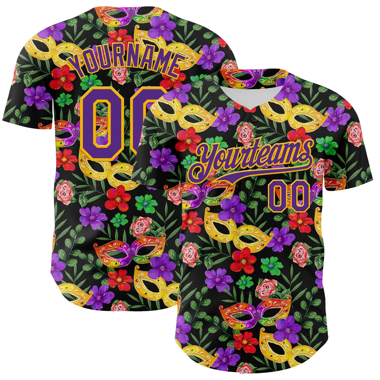 PLstar Cosmos baseball jerseys are customizable with names, carnival graphics, 3D printed designs, and hip-hop styles. -2