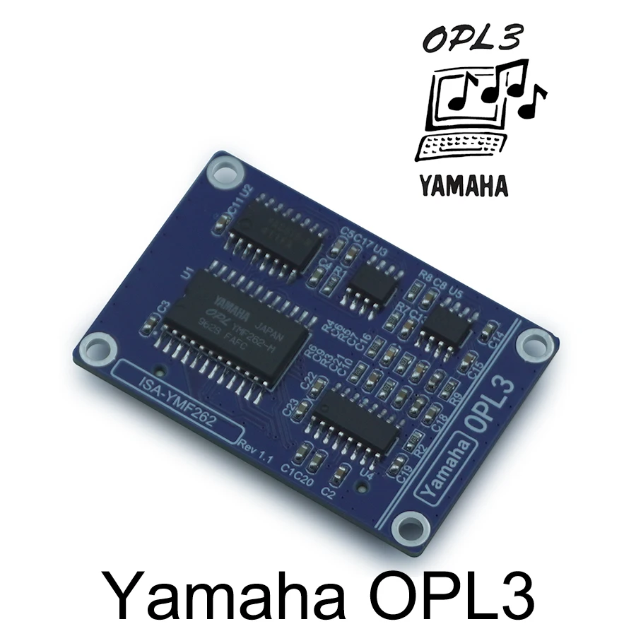 Adlib Sound Card Isa Opl3 Sound Card Yamaha YMF262-M