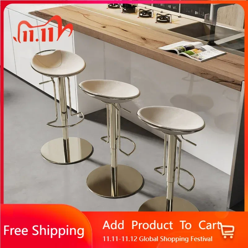 

Funky Designer Bar Chairs Island Luxury Industrial Creative Minimalist High Chairs Ergonomic Salon Restaurant Unique Furniture