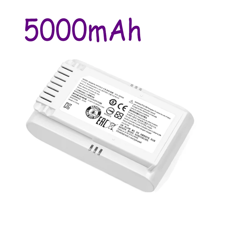 Originele vervangende batterij 21.6 V 5000 mAh voor samsung jet 70 VS15T7032P4 VCA-SBT90E Stofzuiger Batterijen - afbeelding 1